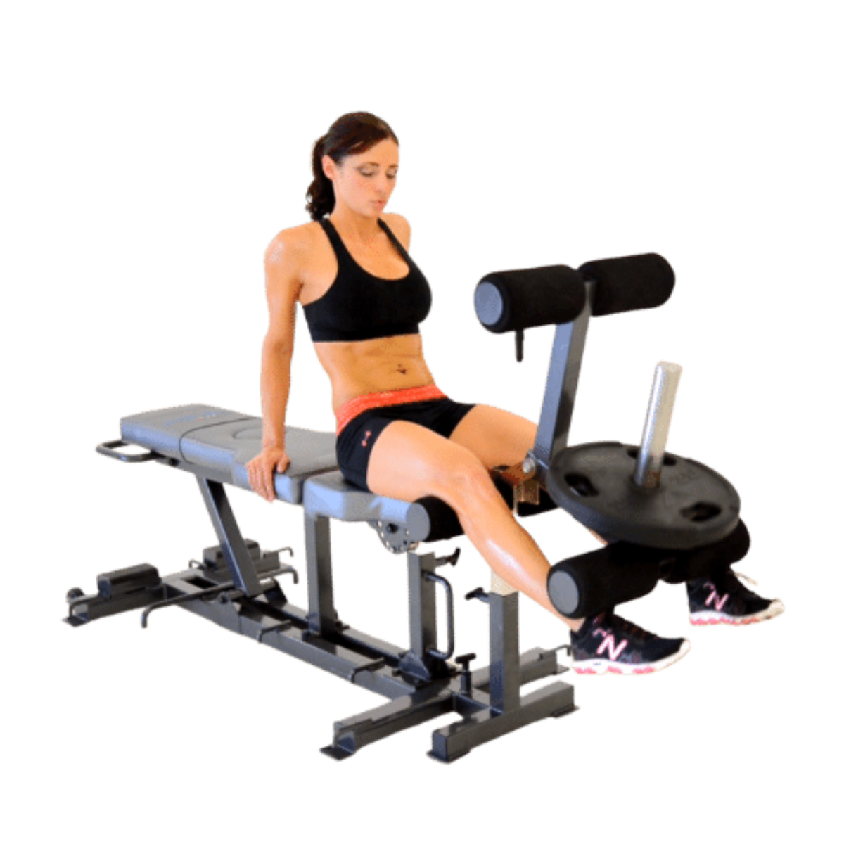 The Core Bench Transforms Into 12 Different Piece Of Equipment &  Provides Over 60 Exercises.  Let Your Imagination And The Core Bench Customize Your Full-Body Exercise Program Today!